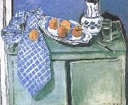 Henri Matisse Still Life on a Green Sideboard (mk35) oil painting